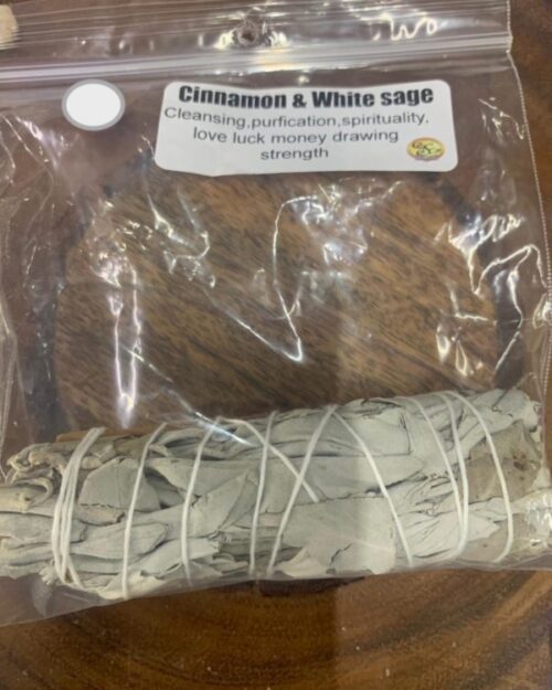 Cinnamon & White Sage