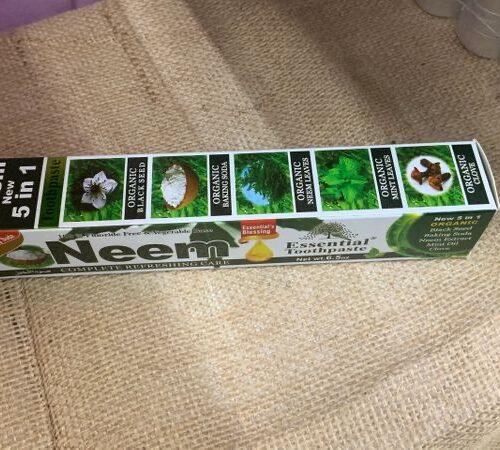 100% Fluoride Free Neem Natural Toothpaste