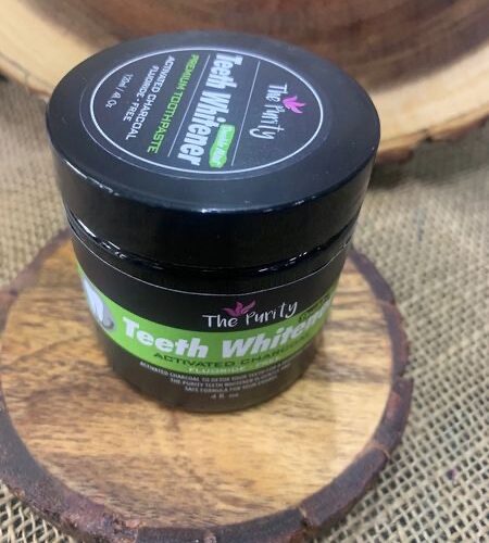 Teeth Whitener Charcoal Activated Fluoride free