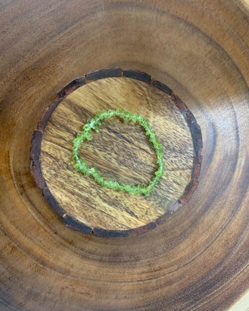 Chunky Peridot Bracelet