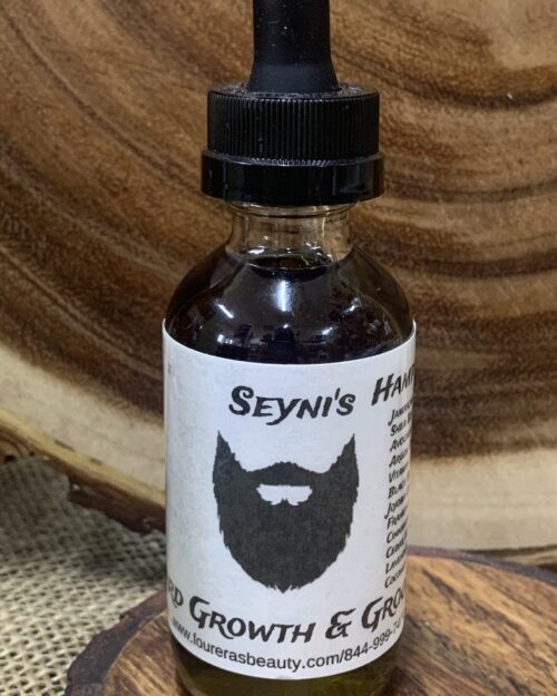 Seyni's Hemp Seed Oil For Beard Growth and Grooming (2 oz)