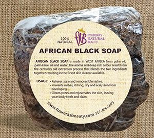 African Black Soap Bar