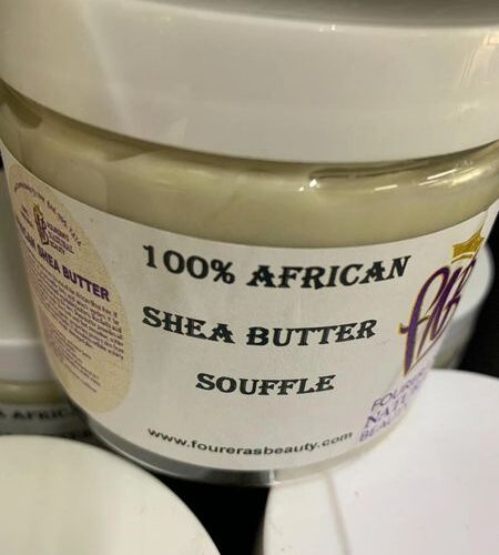 Shea Butter Souffle White 8 oz