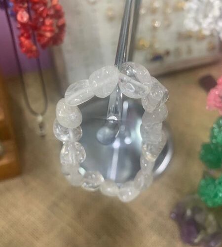 Clear Quartz Stone Bracelet