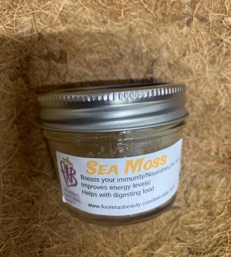 Sea Moss Gel. 100% Organic Jamaican Sea Moss 4oz. Glass Jar