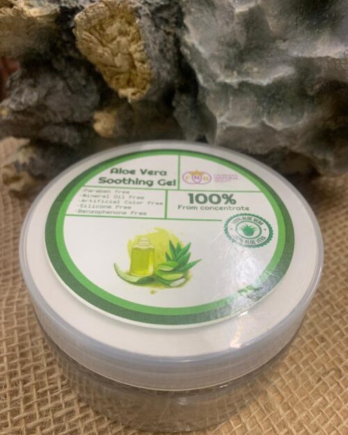 ALOE VERA GEL ORGANIC 100% PURE 8oz JAR