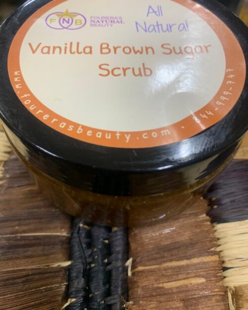 Vanilla Brown Sugar Scrub 100% Natural