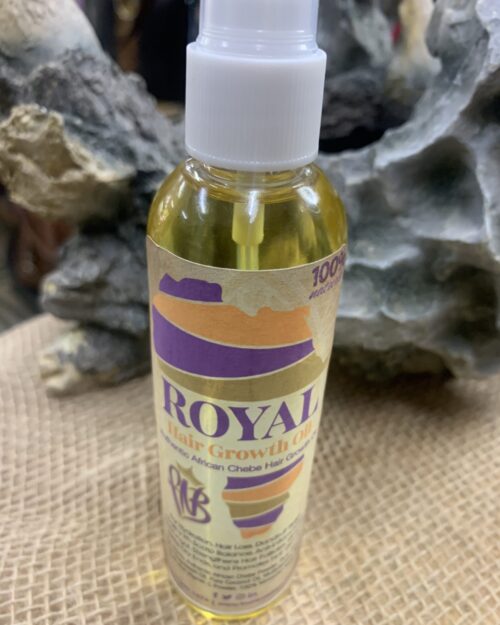 ROYAL HAIR GROWTH OIL WITH CHEBE & ARGAN OIL 4oz