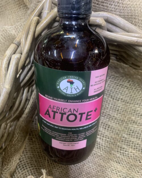 ATTOTE GLASS JAR FOR DETOX & ENERGY BOOSTER