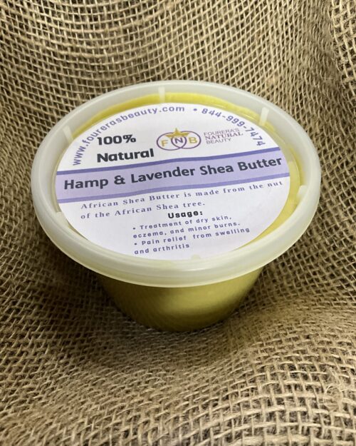 HEMP & LAVENDER SHEA BUTTER 16oz