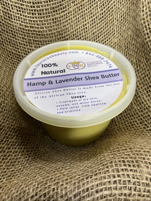 HEMP & LAVENDER SHEA BUTTER 16oz